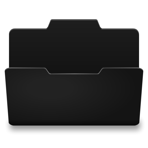 Black Open Icon 512x512 png